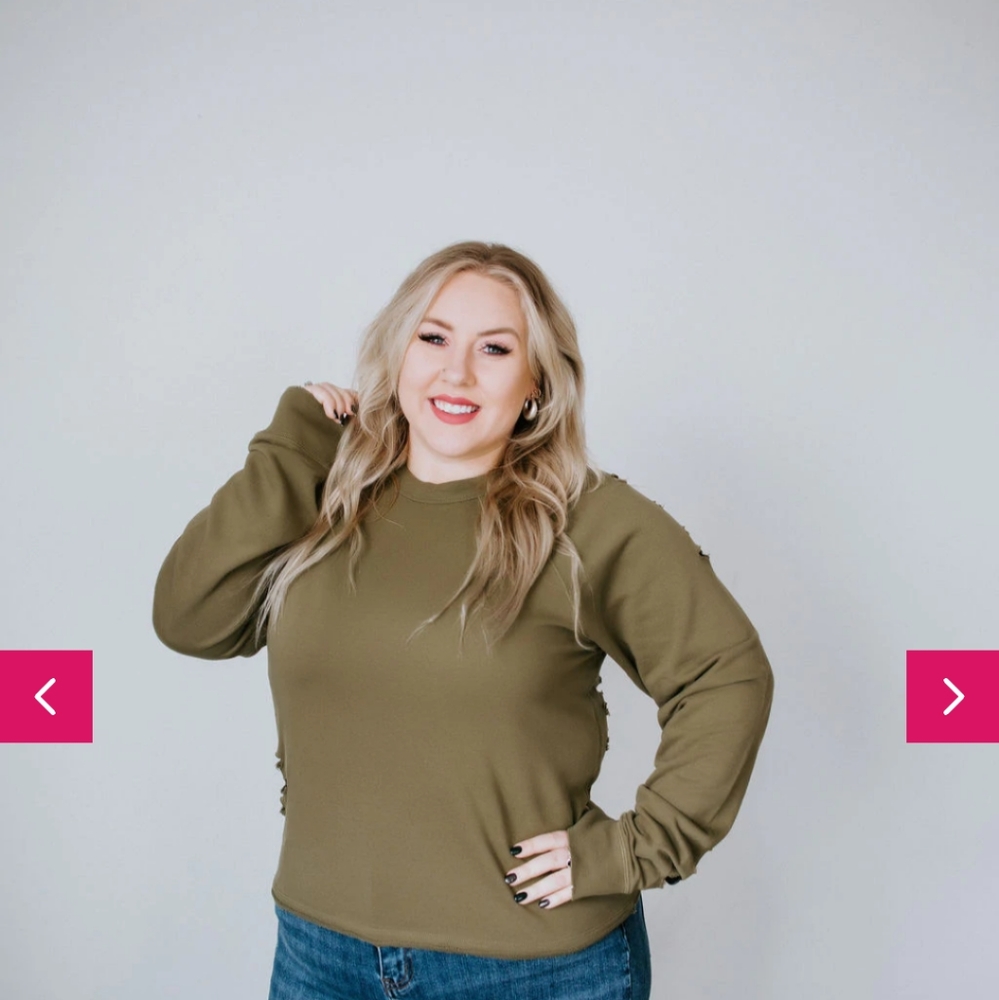 Distressed Kynlee Sweater